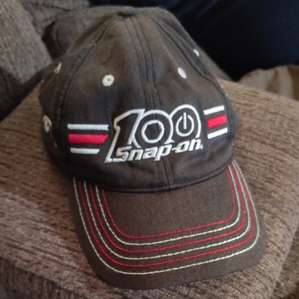 Snap Black and Red Adjustable Cap